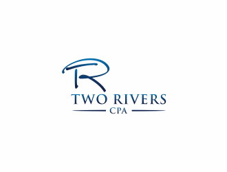 Two Rivers CPA logo design by ammad