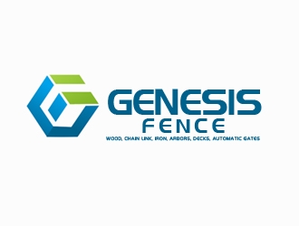 Genesis Fence logo design by samueljho