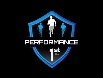 Performance 1st  logo design by gihan