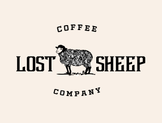 Lost Sheep Coffee Company logo design by aldesign