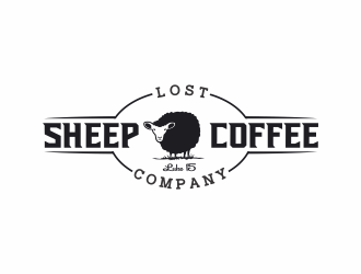 Lost Sheep Coffee Company logo design by agus