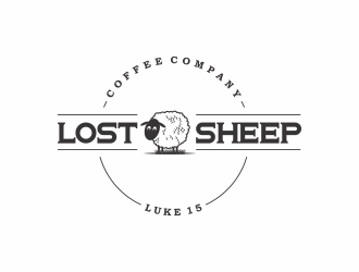 Lost Sheep Coffee Company logo design by mutafailan