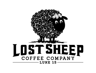 Lost Sheep Coffee Company logo design by jaize
