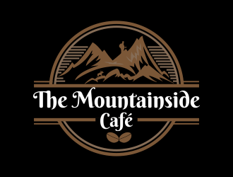 The Mountainside Cafe logo design by MUNAROH