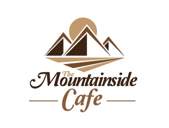 The Mountainside Cafe logo design by Dawnxisoul393