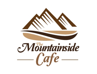 The Mountainside Cafe logo design by Dawnxisoul393
