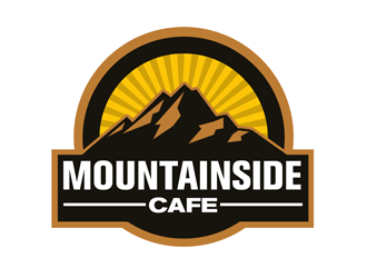 The Mountainside Cafe logo design by kunejo