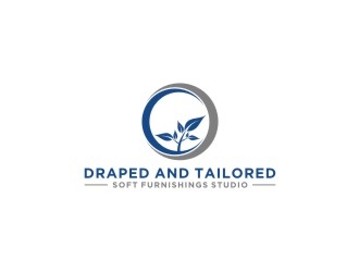 Draped and Tailored logo design by case