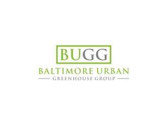 Baltimore Urban Greenhouse Group (BUGG) logo design by case