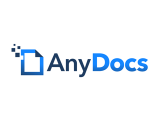 AnyDocs logo design by megalogos