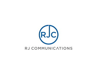 RJ Communications logo design by johana