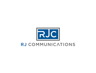 RJ Communications logo design by johana