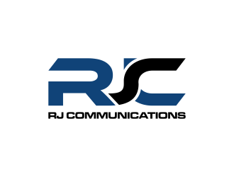 RJ Communications logo design by RIANW