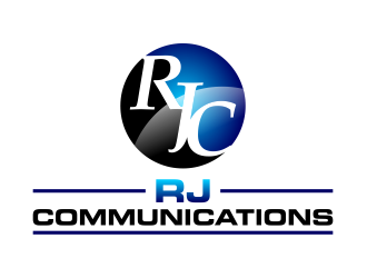 RJ Communications logo design by cintoko