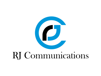 RJ Communications logo design by cahyobragas