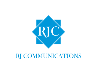 RJ Communications logo design by cahyobragas