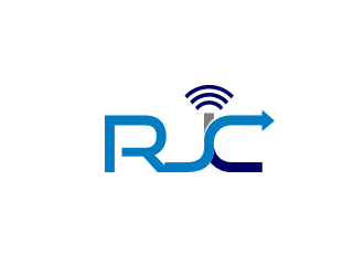 RJ Communications logo design by rdbentar