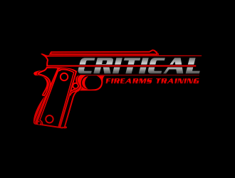Critical Firearms Training logo design by beejo