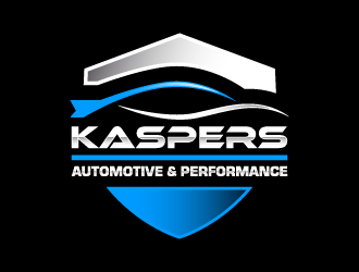 Kaspers Automotive & Performance ( foucus point to be Kaspers) logo design by mhala