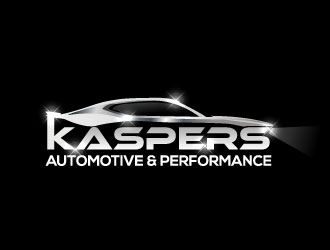 Kaspers Automotive & Performance ( foucus point to be Kaspers) logo design by gihan