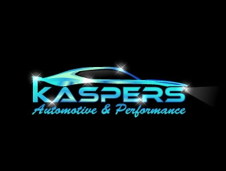 Kaspers Automotive & Performance ( foucus point to be Kaspers) logo design by gihan