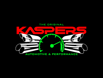 Kaspers Automotive & Performance ( foucus point to be Kaspers) logo design by yurie