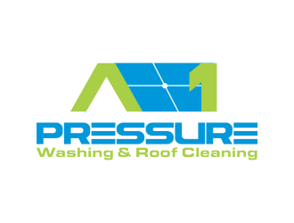 A-1 Pressure Washing & Roof Cleaning logo design by Lut5