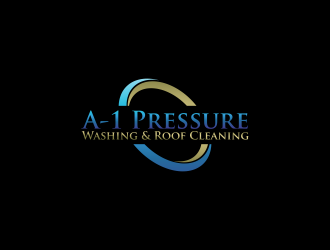 A-1 Pressure Washing & Roof Cleaning logo design by eagerly