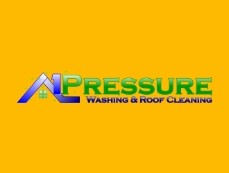 A-1 Pressure Washing & Roof Cleaning logo design by qqdesigns