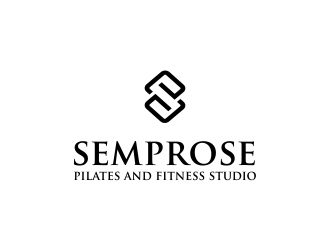 Semprose Pilates and Fitness Studio logo design by oke2angconcept