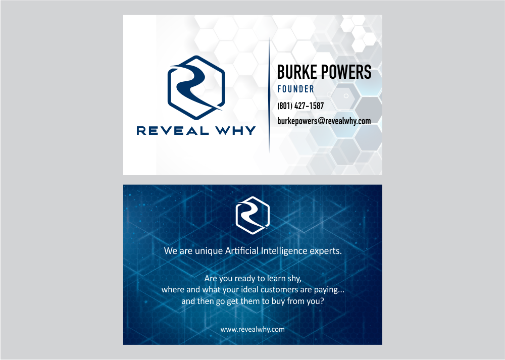 Reveal Why, LLC logo design by Girly