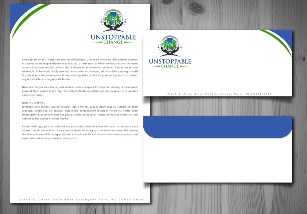 Unstoppable Change logo design by scriotx