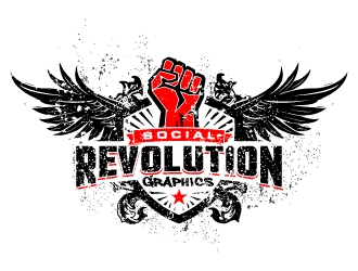 Social Revolution Graphics logo design by jaize