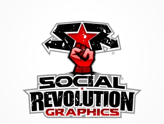 Social Revolution Graphics logo design by sgt.trigger