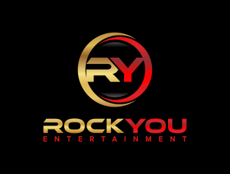 Rock You Entertainment  logo design by ubai popi