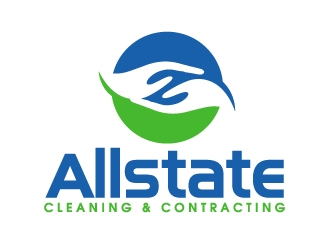 Allstate Cleaning & Contracting logo design by ElonStark