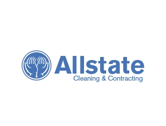 Allstate Cleaning & Contracting logo design by MarkindDesign