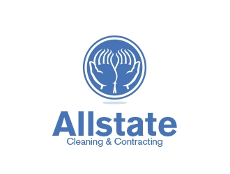 Allstate Cleaning & Contracting logo design by MarkindDesign