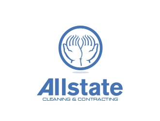 Allstate Cleaning & Contracting logo design by MarkindDesign