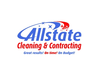 Allstate Cleaning & Contracting logo design by josephope