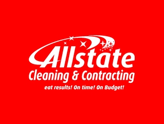 Allstate Cleaning & Contracting logo design by josephope
