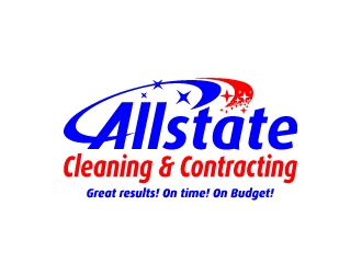 Allstate Cleaning & Contracting logo design by josephope