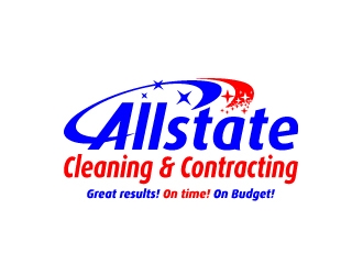 Allstate Cleaning & Contracting logo design by josephope