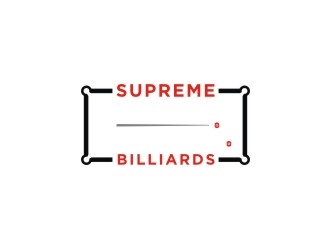 Supreme Billiards logo design by case