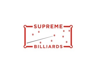 Supreme Billiards logo design by case
