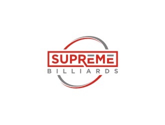 Supreme Billiards logo design by case