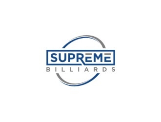 Supreme Billiards logo design by case