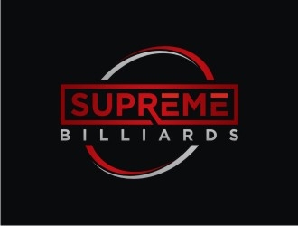 Supreme Billiards logo design by case