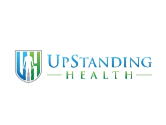 Upstanding Health logo design by rokenrol
