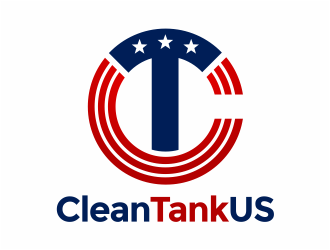 CleanTankUS logo design by mutafailan